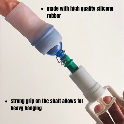 UGM Glans and Shaft Sleeves | Use with The UGM Ligament Traction Trainer | Penile Traction Therapy Accessory