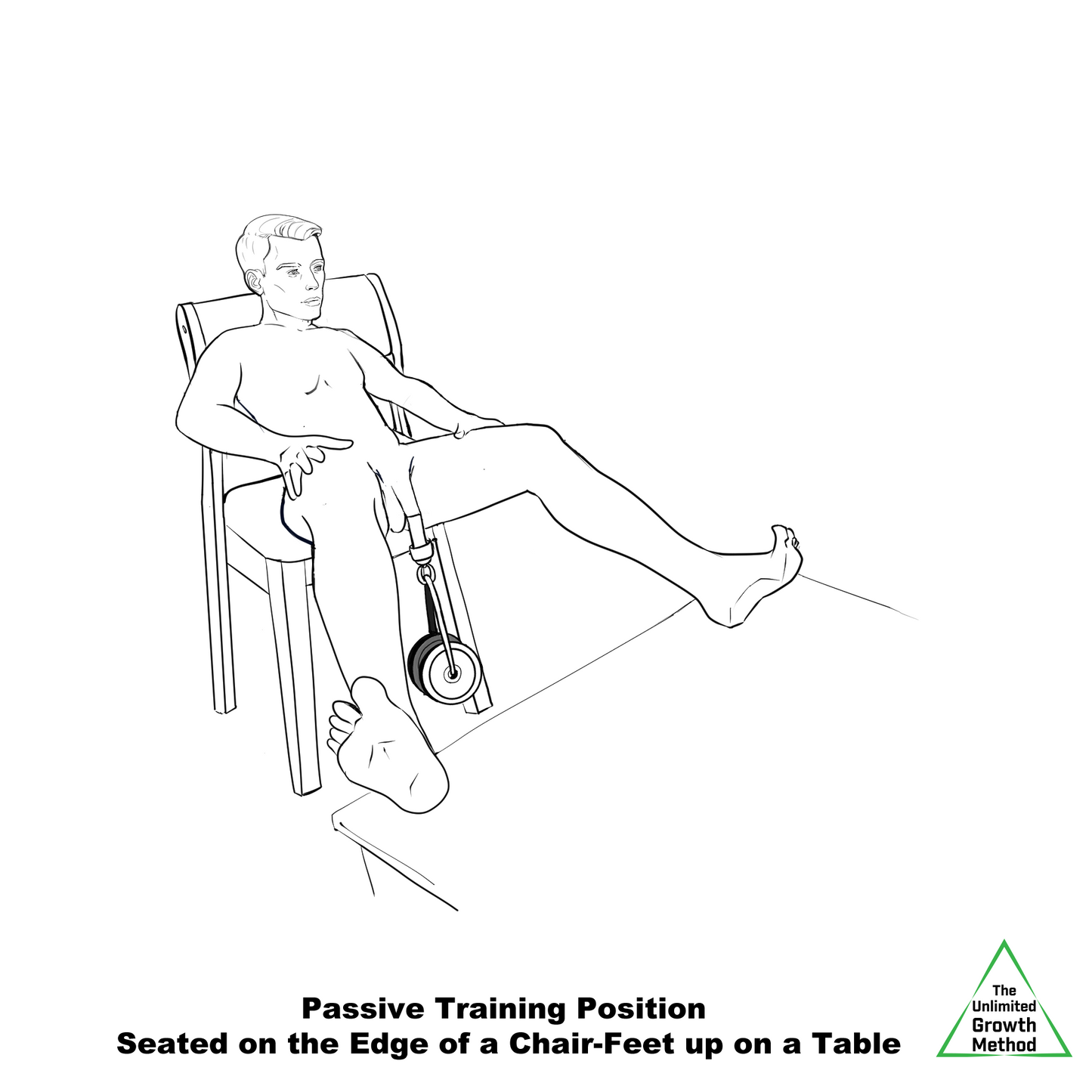 UGM Ligament Traction Trainer | Penile Suspensory Ligament Traction Puller / Hanger (2 in 1) | FREE carry bag AND FREE UGM Hypnosis Session With Purchase