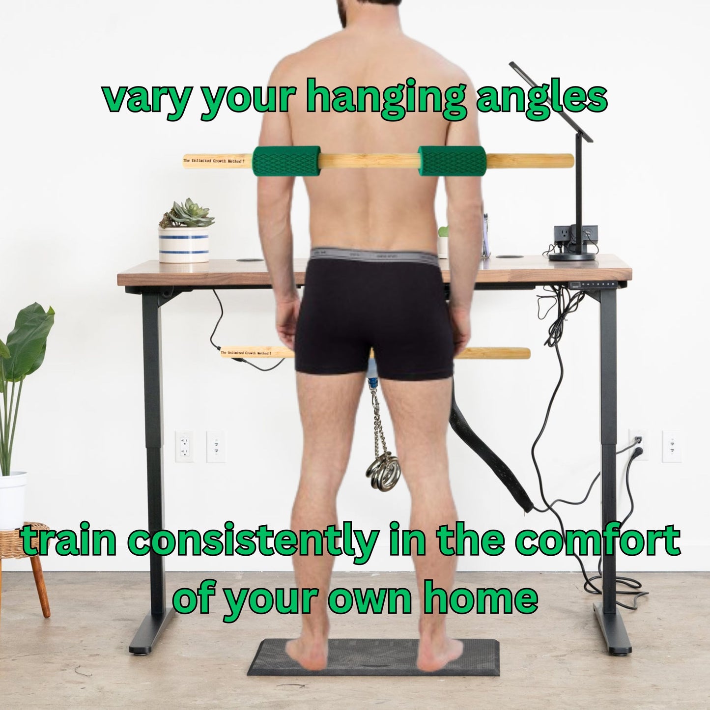 UGM Hanging Bulb Trainer | Training Accessory for Penile traction therapy | Use with the UGM Ligament Traction Trainer or Easy Shaft Hanger | FREE UGM Hypnosis Session With Purchase